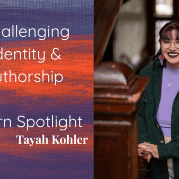 Intern Spotlight: Kohler’s focus on writer and artist, Gail Tremblay